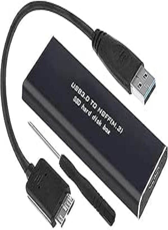 RGBS M. 2 USB 3.0 to Ngff Ssd Sata Adapter for Win10 / 8/7 (5Gbps)